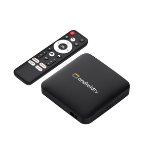 スマートAndroid 14 ATV <span class=keywords><strong>TV</strong></span>ボックス2GB RAM 16GB ROM 2.4G/5G WiFi 4Kクアッドコア音声制御リモコン - Product Image 1