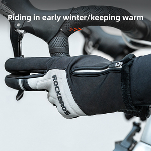 Luvas de Inverno ROCKBROS para Clima Frio ao Ar Livre, Luvas de Inverno Personalizadas com Logo, Luvas Antiderrapantes para Ciclismo - Product Image 6