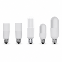 Ampoule LED T 5W 9W 13W 15W E26 E27 B22 220-240V CRI 80 Dimmable 2700-6500K pour lampe de plafond de cuisine