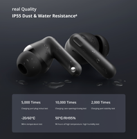 Audífonos Realme Buds T310, Cancelación de Ruido Híbrida de 46dB, Inalámbricos, Controlador de Bajos de 12.4mm, 40H de Reproducción, IP55, Audio Espacial