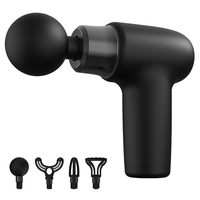 Pistolet Fascia Fashion Deep Tissue Muscle Pistolet de massage portable électrique profond 6 4 têtes de massage assorties rapidement