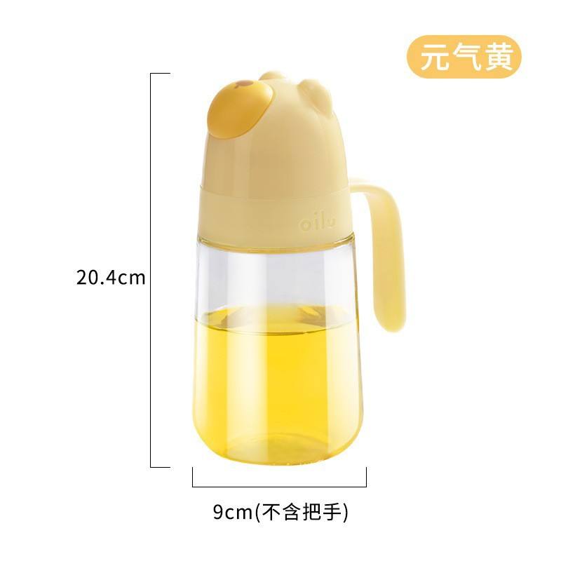 กาหยอดน้ำมันแรงโน้มถ่วงรูปหมีสีเหลือง