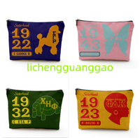 Sac de Maquillage Personnalisé en Gros pour Sororités, Cadeaux de Sororité, Pochette Zippée pour Sororité, Sac Cosmétique pour Sœur d'âme