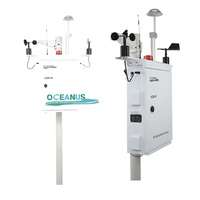 Système de surveillance de la qualité de l'air AQM-09, multi-gaz, PM2.5, PM10, TSP, station de surveillance environnementale météo, indice de protection IP55, plateforme cloud