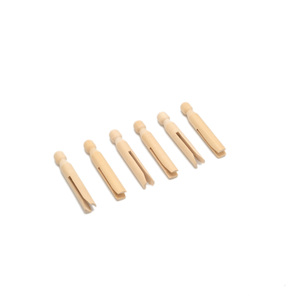 Pinces à linge 100 % biodégradables en <span class=keywords><strong>bois</strong></span> de bouleau, zéro déchet, sans plastique, pour vêtements - Product Image 6