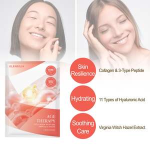 Mascarilla Facial en Ampolla con Péptidos de Colágeno Elensilia Age Therapy, 25 Unidades, Reafirmante y Nutritiva para Todo Tipo de Piel - Product Image 5