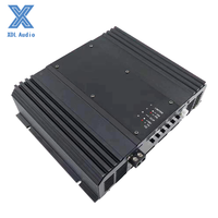 Powerus 1600W 1CH haute efficacité Performance classe D amplificateur de voiture mono-bloc gamme complète amplificateurs brésiliens égaliseurs