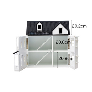 Ensembles de meubles environnementaux pour enfants meubles <span class=keywords><strong>en</strong></span> bois <span class=keywords><strong>en</strong></span> <span class=keywords><strong>carton</strong></span> <span class=keywords><strong>maison</strong></span> de <span class=keywords><strong>poupée</strong></span> avec design mignon <span class=keywords><strong>maison</strong></span> de <span class=keywords><strong>poupée</strong></span> <span class=keywords><strong>en</strong></span> bois pour enfants - Product Image 3