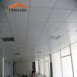 <span class=keywords><strong>Plafond</strong></span> suspendu en PVC gypse de style luxueux <span class=keywords><strong>60x60</strong></span> pour immeuble de bureaux - Product Image 1