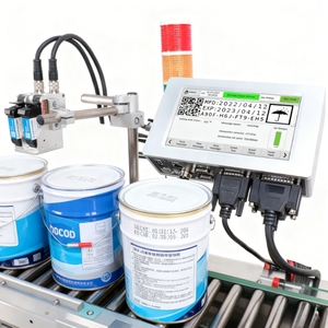 Impresora de Inyección de Tinta Térmica en Línea Docod T210E de 12.7 mm, Máquina de Impresión de Códigos de Barras y Fechas de Caducidad TIJ para Botellas de Vidrio - Product Image 1