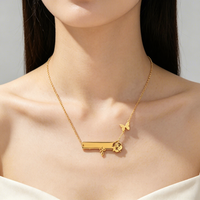 Cadeau personnalisé pour la fête des mères, collier barre en forme de rose, nom gravé sur mesure, acier inoxydable, bracelet assorti, ensemble de bijoux