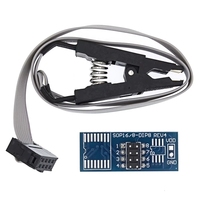 Programador USB ZYSY CH 341A para BIOS EEPROM Flash de las series 24 y 25, 93CXX