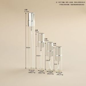 Flacon de parfum vide en verre 2ml 3ml 5ml 10ml avec buse en aluminium, vaporisateurs rechargeables – Nouveauté ! - Product Image 5