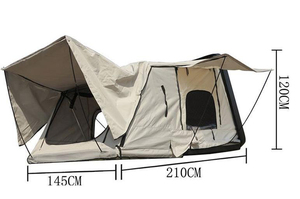 Portable <span class=keywords><strong>Alu</strong></span> <span class=keywords><strong>Cab</strong></span> <span class=keywords><strong>Tente</strong></span> <span class=keywords><strong>de</strong></span> <span class=keywords><strong>toit</strong></span> Camping Soft Shell <span class=keywords><strong>Tente</strong></span> <span class=keywords><strong>de</strong></span> <span class=keywords><strong>toit</strong></span> pour petite voiture - Product Image 5