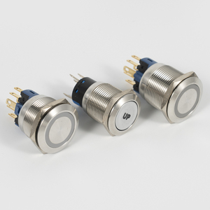 Botón pulsador de emergencia metálico IP65 con bloqueo de 12mm, 16mm, 19mm, 22mm, 25mm para panel de transformador - Product Image 5