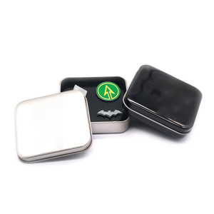 Versatile Square Tin Box Customizable Storage Case Embossed Custom Eco-Friendly Recyclable for Candy Jewelry Cosmetic Small Item - Product Image 6