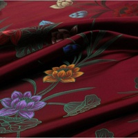 Nouveau tissu jacquard brocart de haute qualité à motif floral classique et tendance pour coussin décoratif et robe mongole pour femme