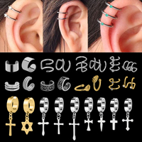Vente en gros Nouveauté 2023 Manchette d'oreille design feuilles d'or sans perçage, clips d'oreille, fausse boucle d'oreille cartilage, bijoux pour femmes et hommes