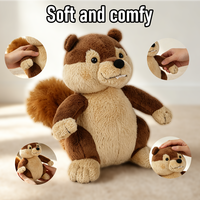 Jouet en peluche lesté personnalisé de haute qualité pour l'anxiété, fabriqué par BSCI ICTI, parfait pour les câlins, doux et moelleux, avec du lavande