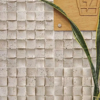 Panneaux muraux souples en faux pierre mosaïque, grandes dalles modernes, pour revêtement extérieur de cuisine et villa, écologiques, légers, 25 ans ODM