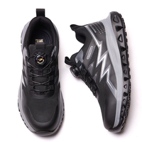 Chaussures de sécurité anti-perforation et anti-écrasement à embout en acier, tige respirante, semelle antidérapante pour le printemps/été, usage industriel
