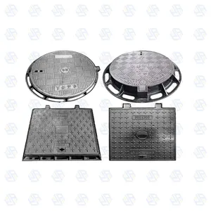 Oem Service En124 D400 Square Round Dci Ductile Iron Water Tank Manhole Cover