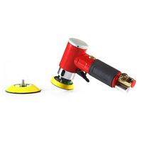 Polisseuse orbitale pneumatique mini professionnelle, meuleuse à air comprimé pour le finissage des surfaces métalliques automobiles