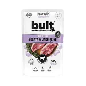Alimento Húmedo Completo para Perros con Cordero en Bolsa, Receta Premium Nutritiva de Carne de Cordero, Comida Diaria Equilibrada para Perros Adultos, Conveniente - Product Image 1