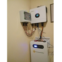 Pack de batteries LiFePO4 Greensun 16 kWh 51,2 V 314 Ah pour système de stockage d'énergie solaire compatible avec les onduleurs Deye Solis Growatt BMS