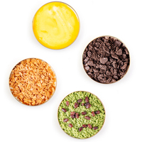 Boîtes à Gâteaux Dorées, Conteneurs Métalliques pour Biscuits et Gâteaux