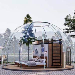 Carpa <span class=keywords><strong>de</strong></span> cúpula <span class=keywords><strong>de</strong></span> burbujas <span class=keywords><strong>de</strong></span> policarbonato transparente para exteriores Glamping Igloo Casa <span class=keywords><strong>de</strong></span> cúpula geodésica - Product Image 1