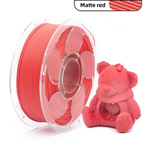 Yiqiu3D Tuosen 3D printing filament PLA matte filament, matte PLA <b>rainbow</b> filament, PLA filament 1KG suitable for Tuozhu - Product Image 5