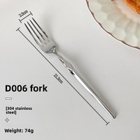 Ensemble de couverts en acier inoxydable haut de gamme en forme de diamant créatif Surface parfaite étincelante pour les cadeaux d'affaires des hôtels haut de gamme