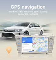 Autoradio BQCC 9 pouces Octa Core avec Mirrorlink, lecteur multimédia pour véhicule Android pour Toyota Camry, Carplay sans fil, WIFI, GPS, RDS, FM, 4G