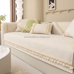 Coussins <span class=keywords><strong>de</strong></span> canapé en chenille, coussins <span class=keywords><strong>de</strong></span> siège antidérapants toutes saisons, housses <span class=keywords><strong>de</strong></span> canapé minimalistes haut <span class=keywords><strong>de</strong></span> gamme, housses <span class=keywords><strong>de</strong></span> canapé en cuir - Product Image 4