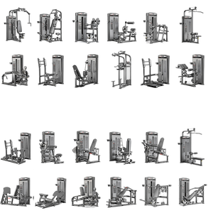 Macchina per Trazioni Spalle in Acciaio, Attrezzo da Palestra per Allenamento Multifunzionale di Spalle e Braccia - Product Image 4