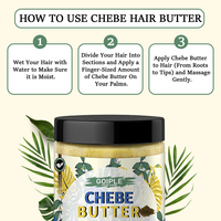 Produk Perawatan Rambut Chebe Butter Pelembab Memperkuat Rambut Meningkatkan Pertumbuhan Rambut Memperbaiki Rambut Rusak untuk Perawatan Rambut Sehari-hari