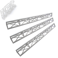 Support d'affichage événementiel en treillis triangulaire en aluminium de 300 mm avec connexion par boulons à emboîtement
