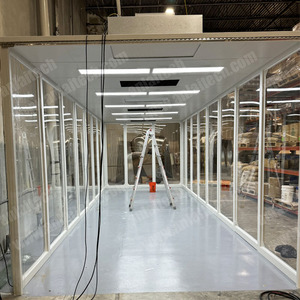 Rèm Không Khí Chống Tĩnh Điện Phòng Sạch Di Động Gian Hàng Sạch - Product Image 3