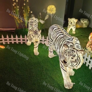 Luces de Fibra de Vidrio con Forma de Tigre Rugiente para Zoológicos, Parques Escénicos, Centros Comerciales, Resorts y Proyectos de Exhibición de Temática de Vida Silvestre - Product Image 2
