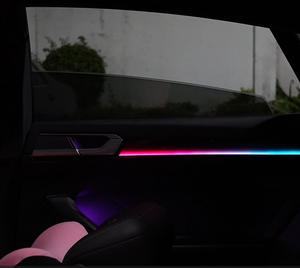 Luz Ambiental LED para Decoración Interior de Automóviles, 22 <span class=keywords><strong>Colores</strong></span> Fantasma, Luces Ambientales para Volkswagen <span class=keywords><strong>Arteon</strong></span> 2021-2026 - Product Image 4