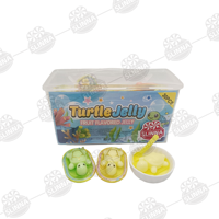 Bonbons Gélifiés en Forme de Tortue de Dessin Animé, Saveur Fruitée Halal, Vente en Gros du Fabricant, Conditionnés en Sachet
