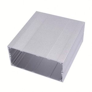 EBM Aluminum Alloy IP54 Control <b>Box</b> for Industrial Power Amplifiers-Customizable External Size Powder Coated Electronic Housing - Product Image 1