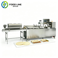 Ligne de production de paratha multifonctionnelle commerciale à moteur, machine automatique pour faire des tortillas, des chapatis et des rotis
