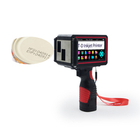 חדשות נייד כף יד אצווה קוד מדפסת tij handjet לוגו מדפסת עבור קריקטורה צינור תיבת סימון