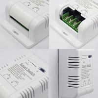 F0301 Commutateur intelligent WiFi Tuya Control avec thermostat d'humidité Compatible Alexa et surveillance de la consommation d'énergie de la température