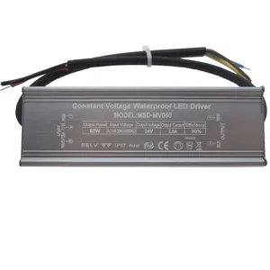 UL cUL FCC إضاءة مقاومة للماء امدادات الطاقة 12v 24V 500W 400W 300w 200w 150w 120w 100w 80w ip67 led سائق