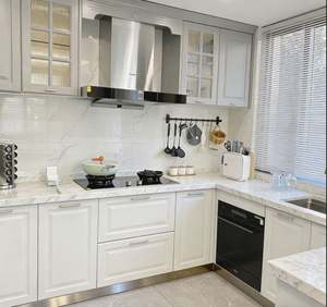 Gabinetes de Cocina de PVC Personalizados BALOM, Listos para Armar, Armarios de Almacenamiento Ligeros para Espacios Pequeños - Product Image 1