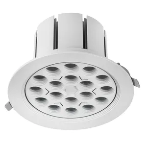 5 שנים אחריות אש-מדורג 135mm מגזרת שקוע rotatable 30W 40W 6 אינץ retrofit led מתכוונן downlight