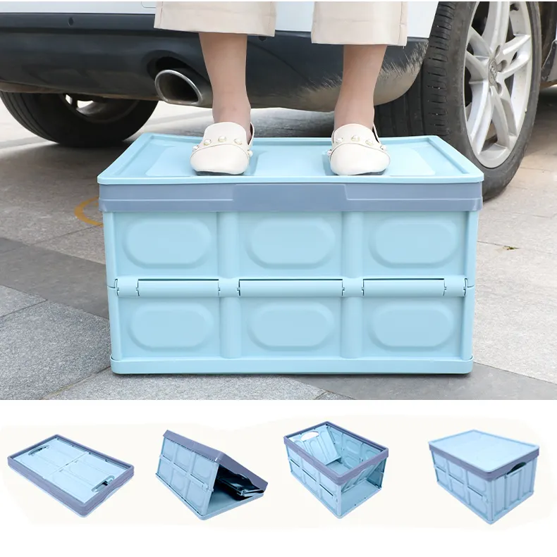 Wholesale Customized Sizes living room bedroom Collapsible folding clothes storage box foldable storage box